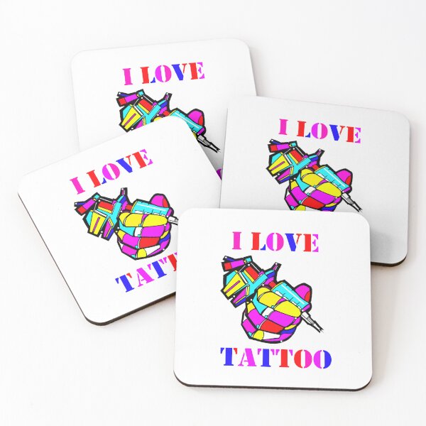 Item preview, I love tattoo  designed and sold by l-art-a-titi.