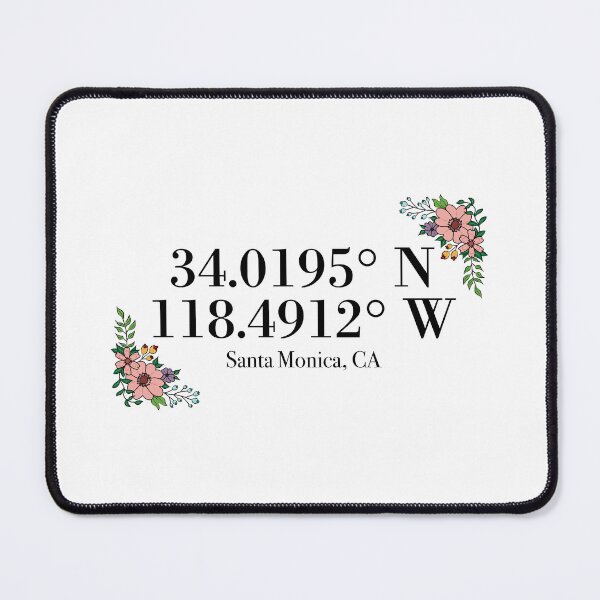 Item preview, Santa Monica, CA Coordinates designed and sold by mynameisliana.