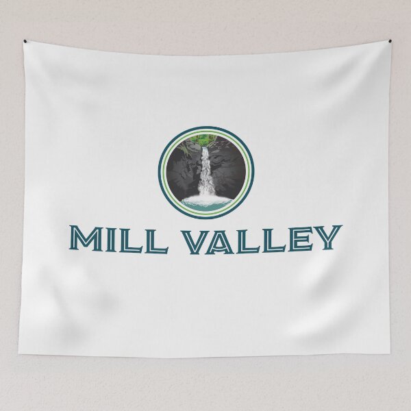 Item preview, Mill Valley with Cascade Falls designed and sold by SeeMac.