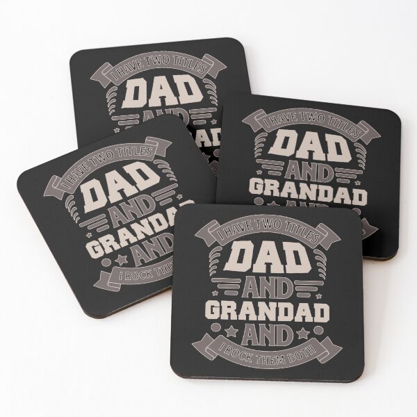 Item preview, Two titles Dad & Grandad designed and sold by Lisa Weber.