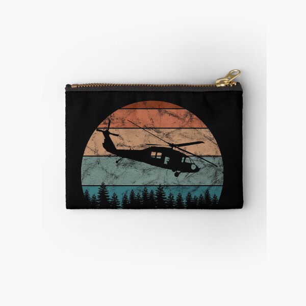 Item preview, UH-60 Black Hawk Helicopter Retro Sunset Silhouette Vintage designed and sold by RealPilotDesign.