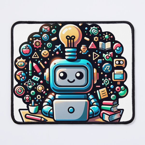 Item preview, Tech-Savvy Robot designed and sold by FatGiantCat.