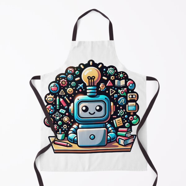 Item preview, Tech-Savvy Robot designed and sold by FatGiantCat.