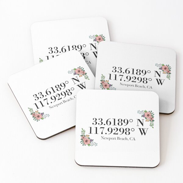 Item preview, Newport Beach, CA Coordinates designed and sold by mynameisliana.