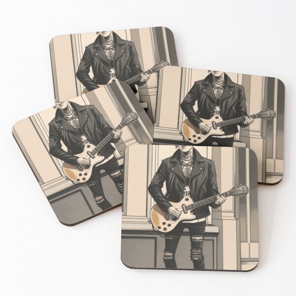 Item preview, Street Punk Playing Guitar On the Street | Digital Art designed and sold by patrickcallan.