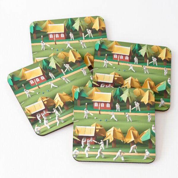 Item preview, Origami Art - Village Boundaries: Cricket on the Green designed and sold by ArtfulFolds.