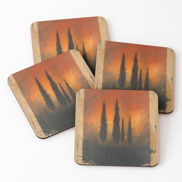 Item preview, Cypress trees designed and sold by Sketch-Shack.