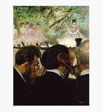 Orchestra musicians at the Ballet Photographic Print