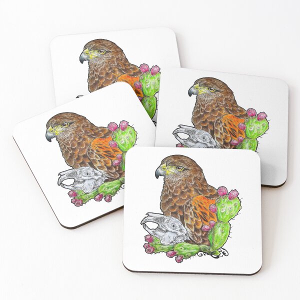 Item preview, Harris hawk tattoo design  designed and sold by AderynValentine.