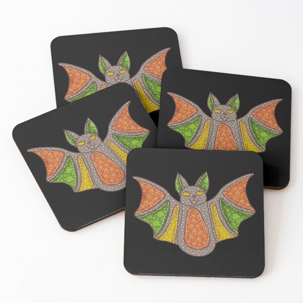Item preview, Patchwork Stuffed Bat designed and sold by TanyaRomeo.