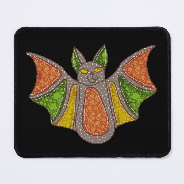 Item preview, Patchwork Stuffed Bat designed and sold by TanyaRomeo.