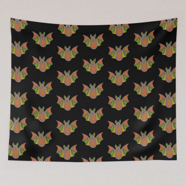 Item preview, Patchwork Stuffed Bat designed and sold by TanyaRomeo.
