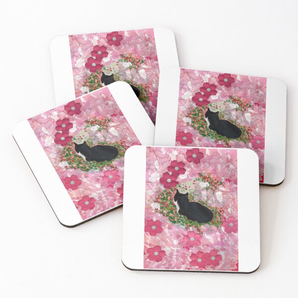 Item preview, A Smol Cat's floral journey designed and sold by dawnsm.