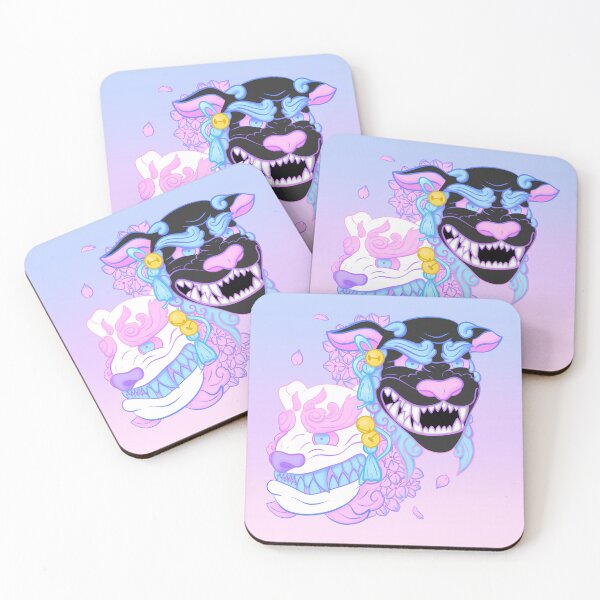 Item preview, Koma Inu Mask (pastel) designed and sold by Miss Lunaria.