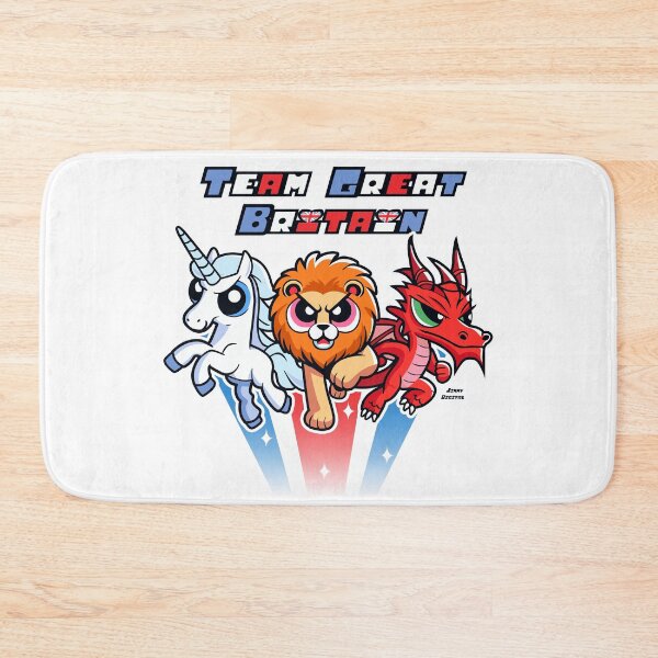 Item preview, TEAM GREAT BRITAIN! Cool Britannia cartoon British beasts designed and sold by jimmy-digital.