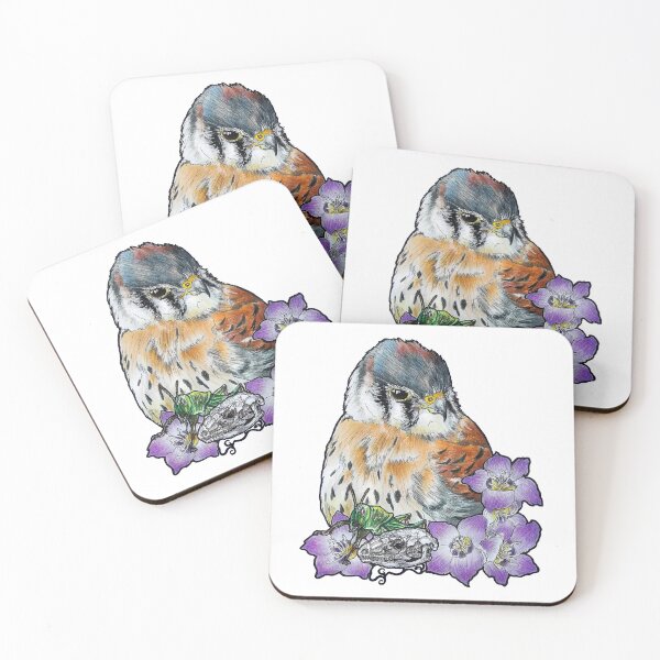 Item preview, American Kestrel tattoo design  designed and sold by AderynValentine.