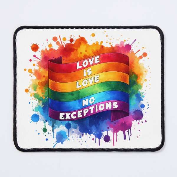 Item preview, Love is Love No Exceptions designed and sold by smokewolf.