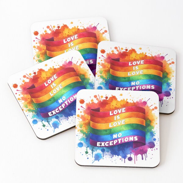 Item preview, Love is Love No Exceptions designed and sold by smokewolf.