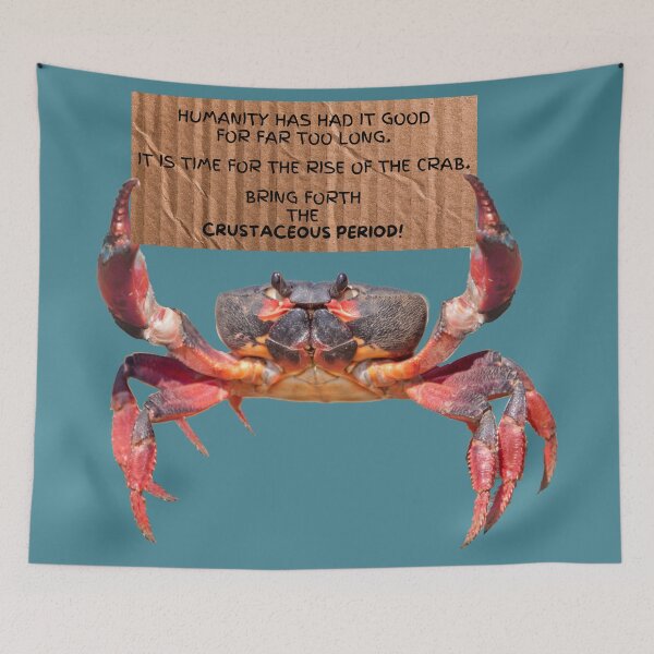 Item preview, The Crustaceous Period Protest designed and sold by SweetsAndSavary.