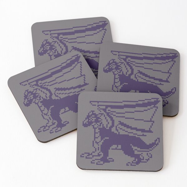 Item preview, Pixel art 1 Bit Dragon designed and sold by PixelCarvel.