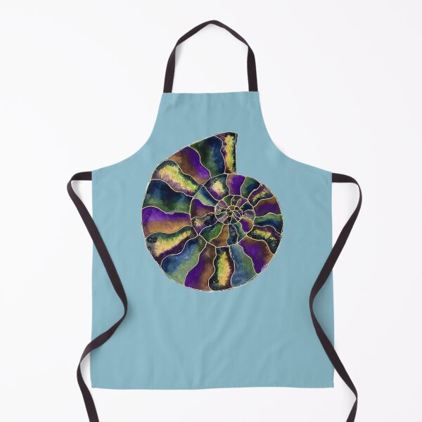 Item preview, Watercolour Ammonite Design in Purples designed and sold by rossartstudio.