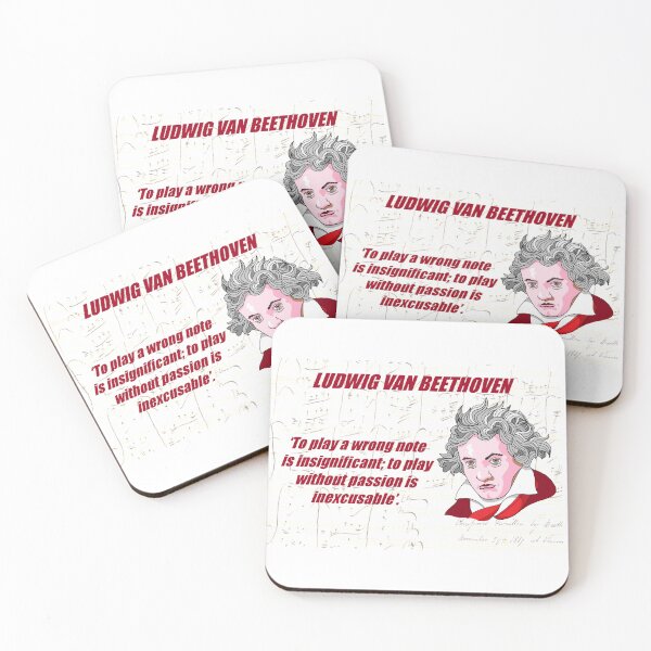 Item preview, Beethoven Music Quote designed and sold by TheatreOfMusic.