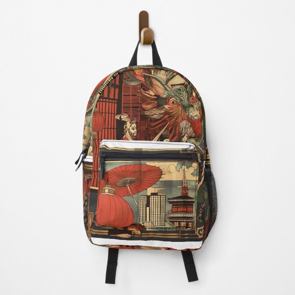 Item preview, Roaring Twenties Samurai Gathering - Art Nouveau designed and sold by deepglitchart.