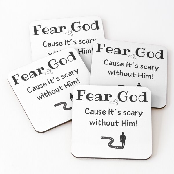 Item preview, Fear God- Man on a road  designed and sold by mindmaster007.