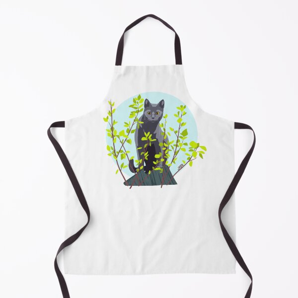 Item preview, Grey Cat in Leaves designed and sold by jastinamor.