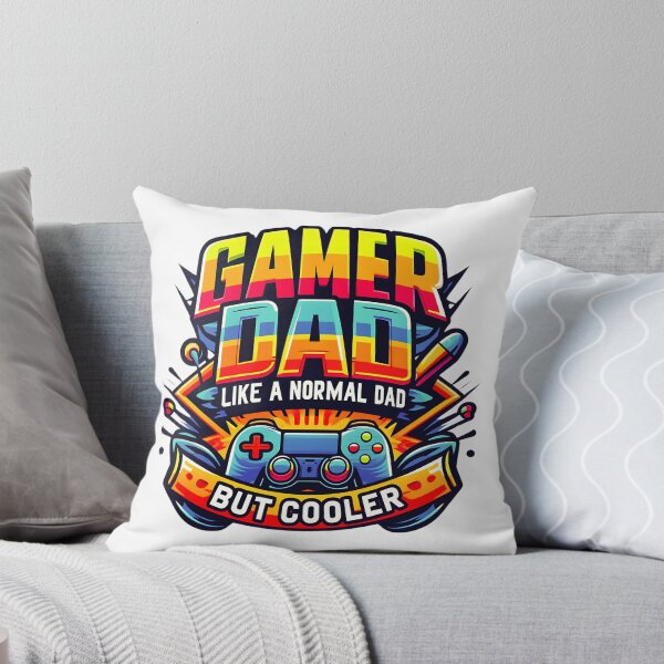 Item preview, Gamer Dad Like A Normal Dad But Cooler designed and sold by elynne9.