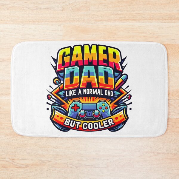 Item preview, Gamer Dad Like A Normal Dad But Cooler designed and sold by elynne9.