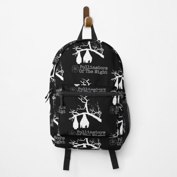 Item preview, Bats Pollinators Of The Night White Line Eco-Friendly Design designed and sold by EarthArtDesigns.