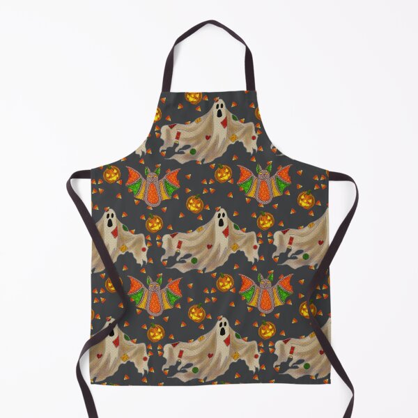 Item preview, Patchwork Ghosts, Bats, and Jack-o-Lantern Halloween Design designed and sold by TanyaRomeo.