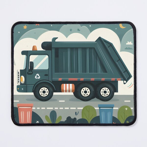Item preview, Garbage Truck designed and sold by BuxomBabe21.
