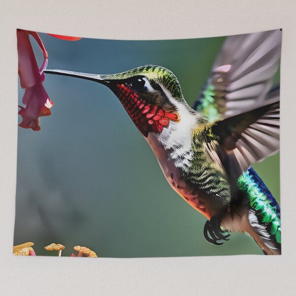 Item preview, Male Ruby Throated Hummingbird designed and sold by Hall-O-Gram.