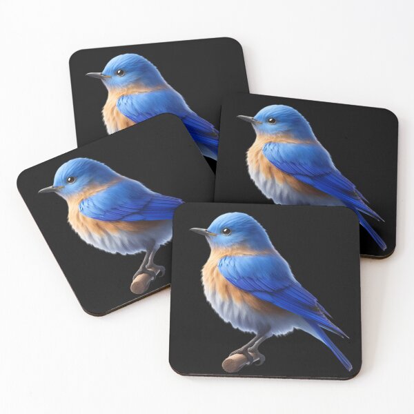 Item preview, Western Bluebird designed and sold by LivingInThinAir.