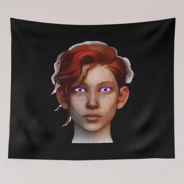 Item preview, Red Head designed and sold by DesignAFind.