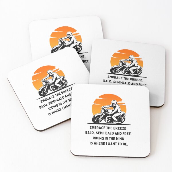 Item preview, Funny bald biker gifts for dad, uncle, boyfriend, friend designed and sold by WHDProduction45.