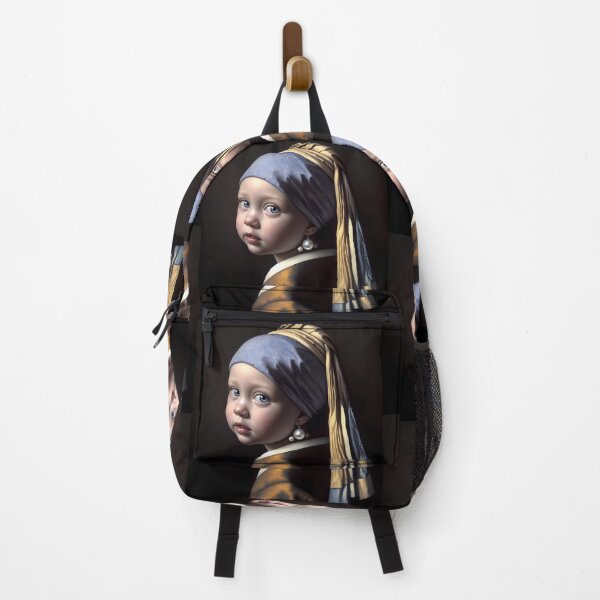 Item preview, The toddler with the pearl earring designed and sold by Queueka.