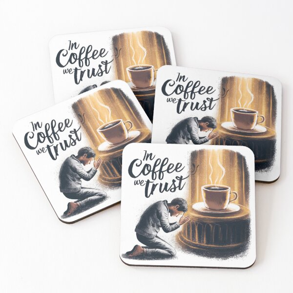 Item preview, In coffee we trust : worship coffee  designed and sold by Ajax90.