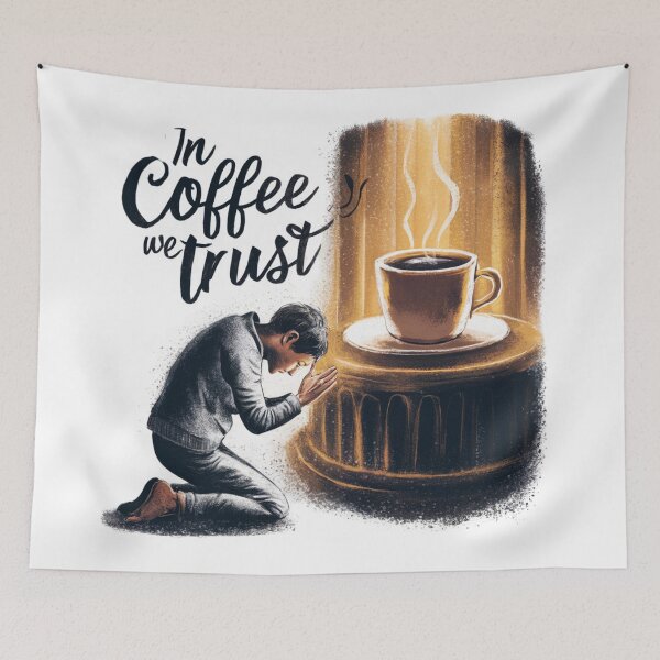 Item preview, In coffee we trust : worship coffee  designed and sold by Ajax90.