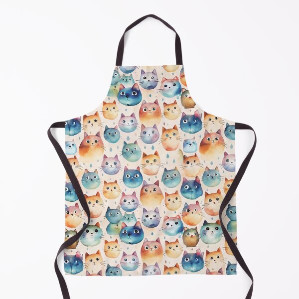 Item preview, Cute Cats Faces Pattern. Pet designed and sold by SuraSu.