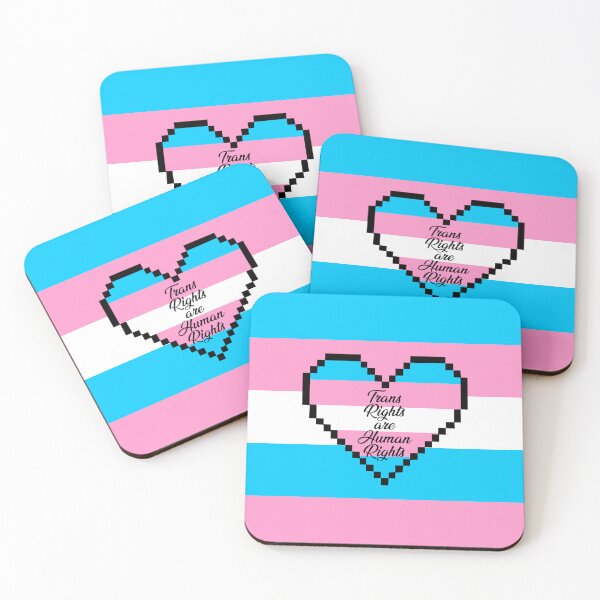 Item preview, Trans Rights are Human Rights designed and sold by FotoLibreStudio.