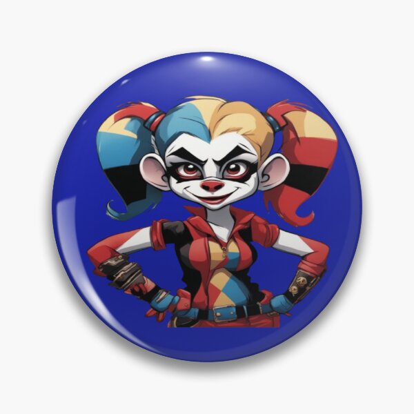 Item preview, Harley The Monkey, Product Colour: Azure Blue designed and sold by Midnight Veil Designs.