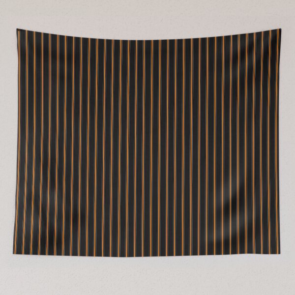 Item preview, white and orange triple pinstripe designed and sold by TanyaRomeo.