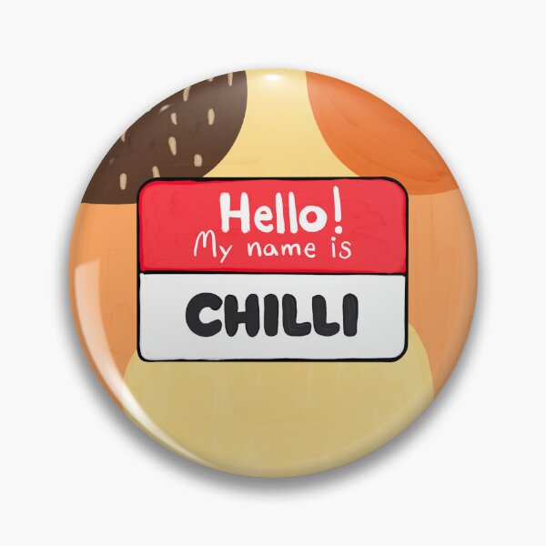 Item preview, Red Heeler Mom Name Tag (Chilli) designed and sold by Art by Jessica Beroldi.