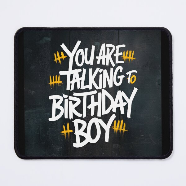 Item preview, Birthday boy talking fun funny present gift designed and sold by Newhyperion.