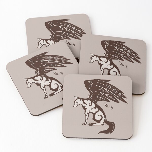 Item preview, Winged Wolf designed and sold by twodeeweaver.