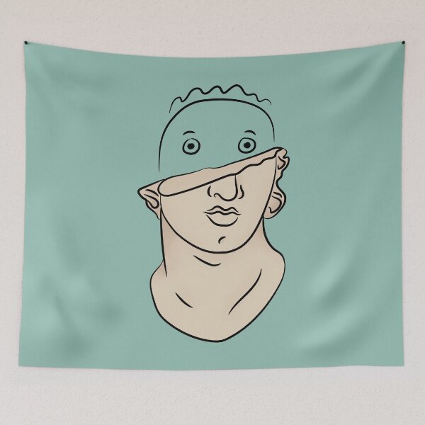 Item preview, An Artist Completes 'Head of Youth' designed and sold by lemurdesigns.