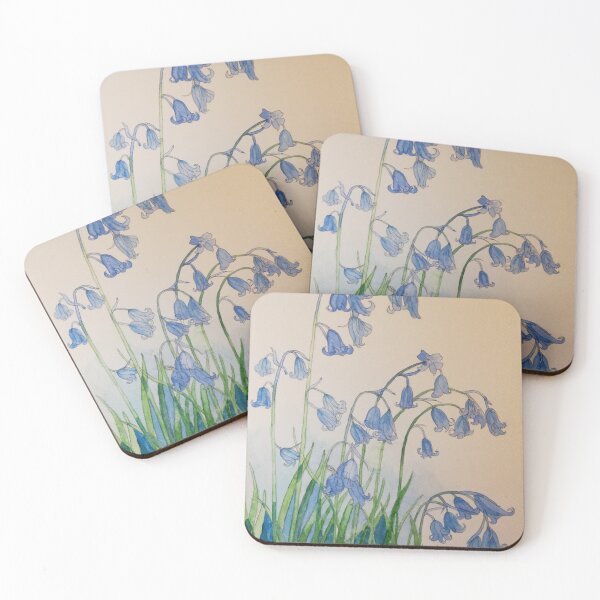 Item preview, Bluebells watercolour painting  designed and sold by esvb.